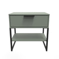 Diego Single 1 Drawer Bedside Cabinet