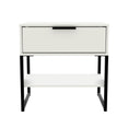 Diego Single 1 Drawer Bedside Cabinet