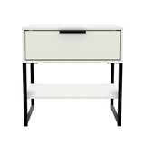 Diego Single 1 Drawer Bedside Cabinet