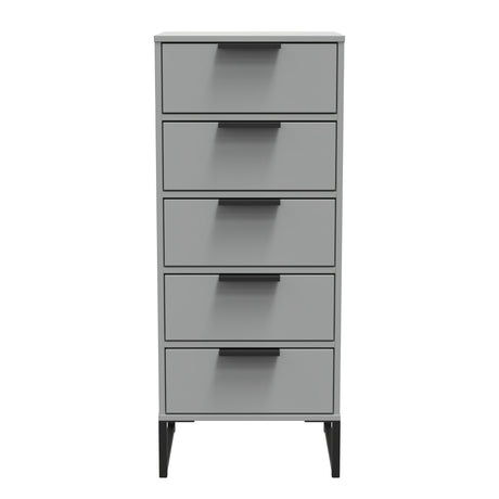 Diego 5 Drawer Bedside Cabinet