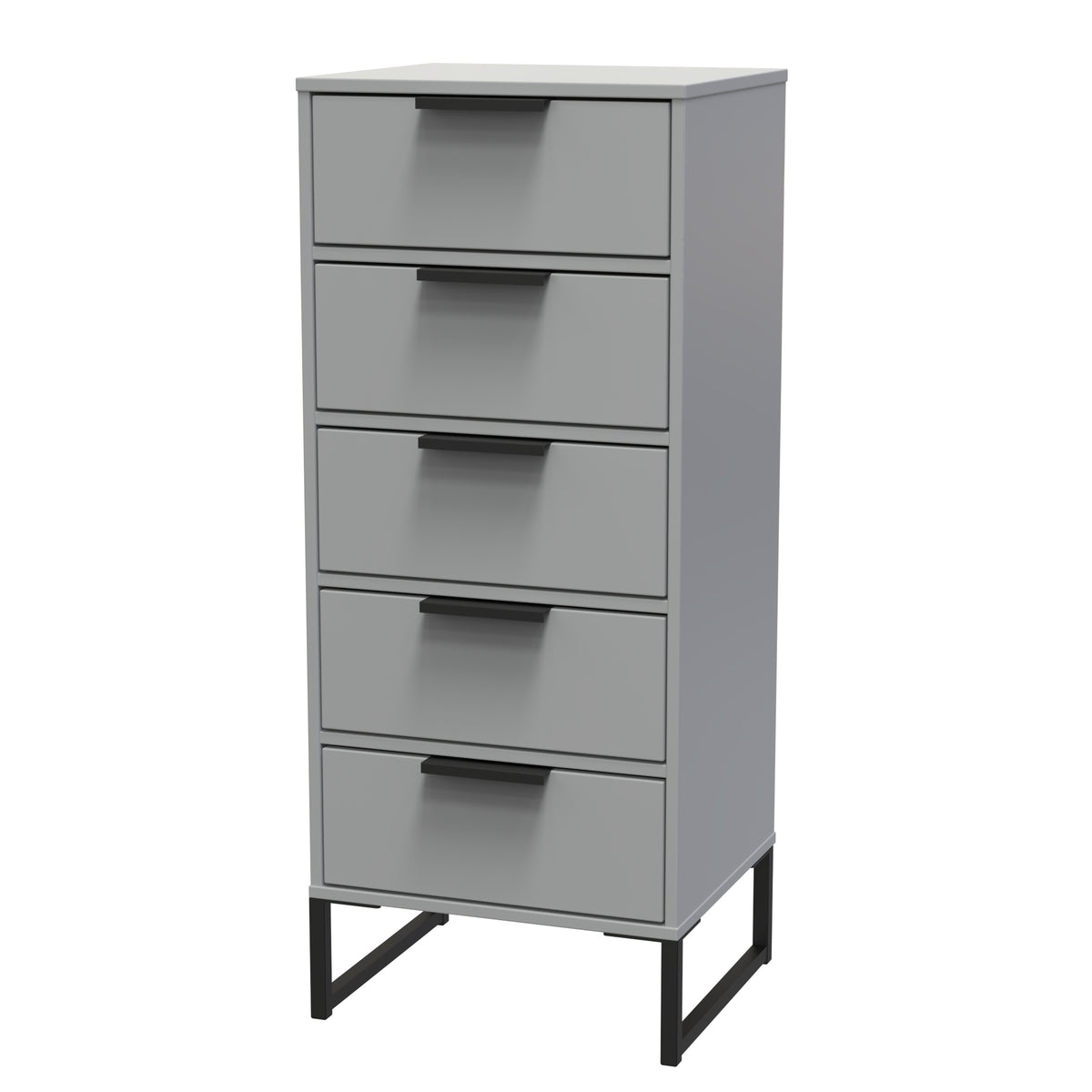 Diego 5 Drawer Bedside Cabinet