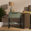 Diego Single 1 Drawer Smart Bedside Cabinet