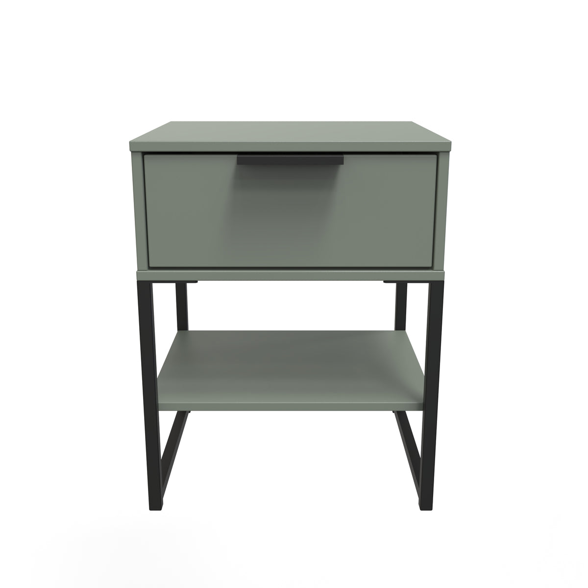 Diego Single 1 Drawer Smart Bedside Cabinet