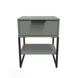 Diego Single 1 Drawer Smart Bedside Cabinet
