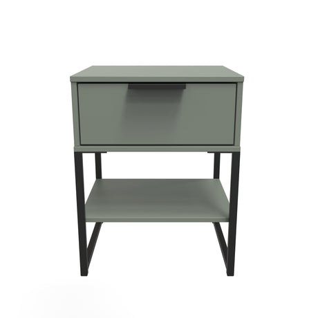 Diego Single 1 Drawer Smart Bedside Cabinet