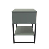 Diego Single 1 Drawer Smart Bedside Cabinet