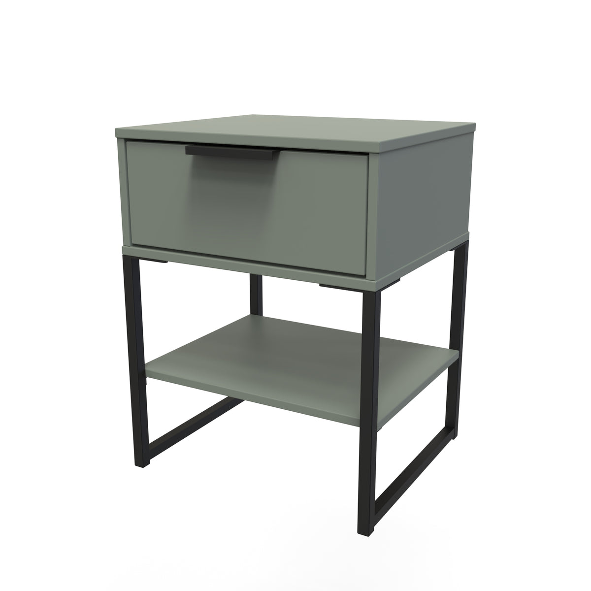 Diego Single 1 Drawer Smart Bedside Cabinet