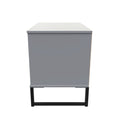 Diego Double Open Bedside Cabinet