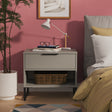 Diego Double 1 Drawer Bedside Cabinet