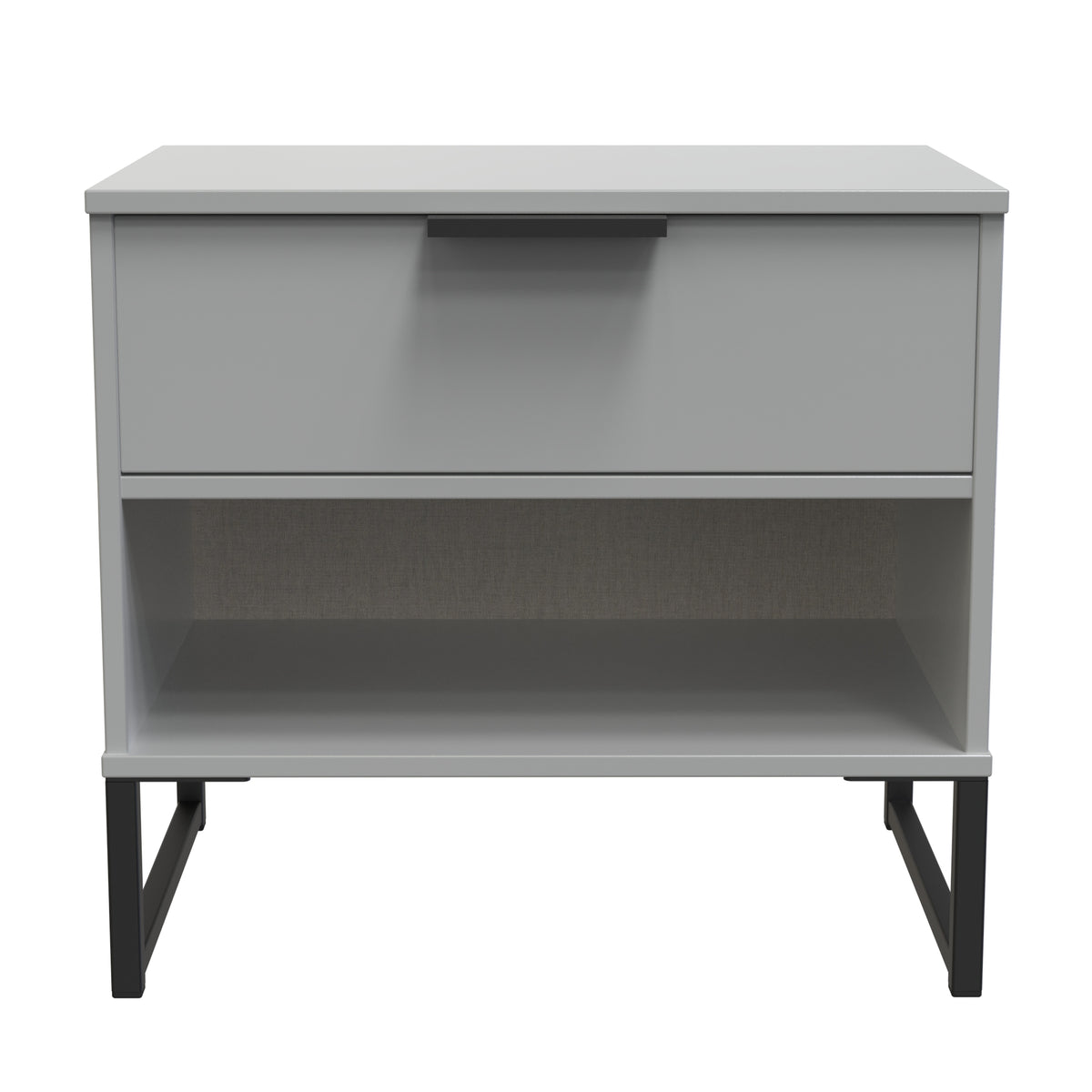 Diego Double 1 Drawer Bedside Cabinet