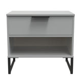 Diego Double 1 Drawer Bedside Cabinet