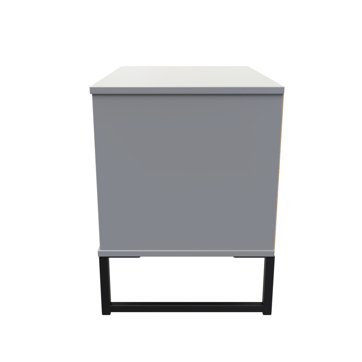 Diego Double 2 Drawer Bedside Cabinet