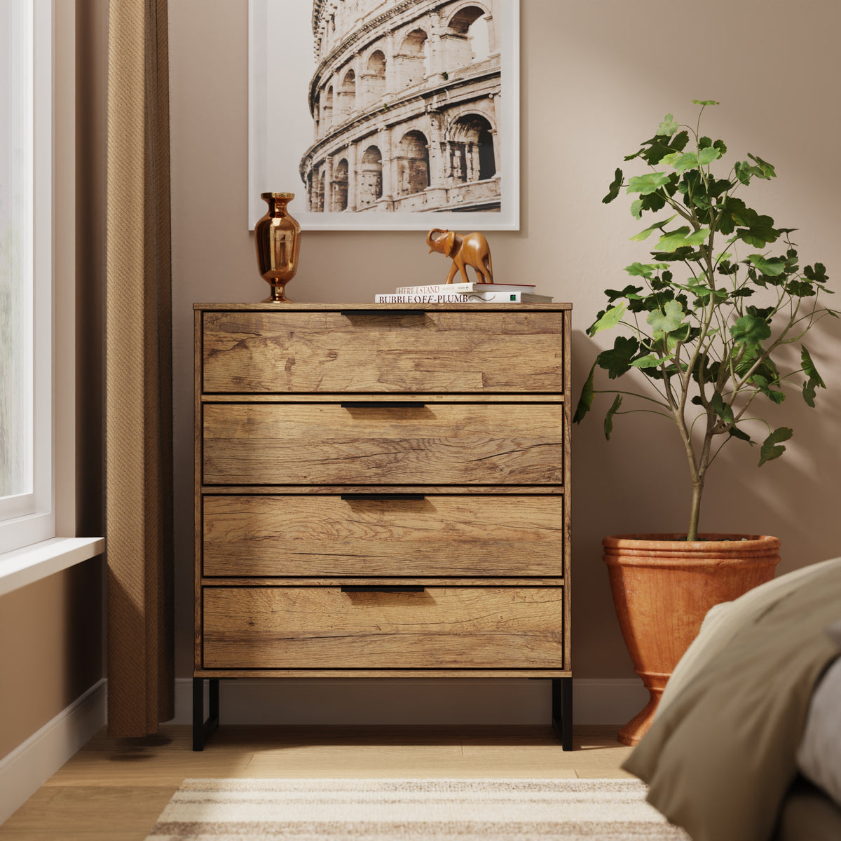 Diego 4 Drawer Chest