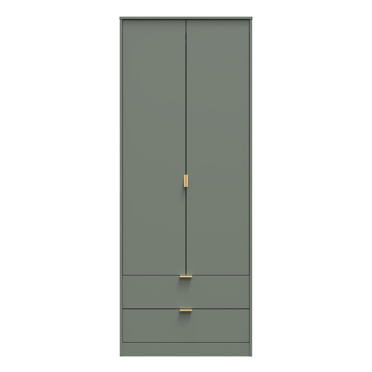 Diego Tall 2 Drawer Wardrobe