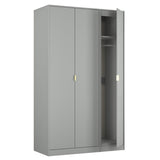 Diego (Gold Sleigh Legs) Tall Triple Plain Wardrobe
