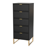 Diego J 5 Drawer Tallboy