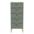 Diego J 5 Drawer Tallboy