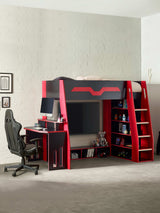 Eagle Gaming High Sleeper Bed with Desk