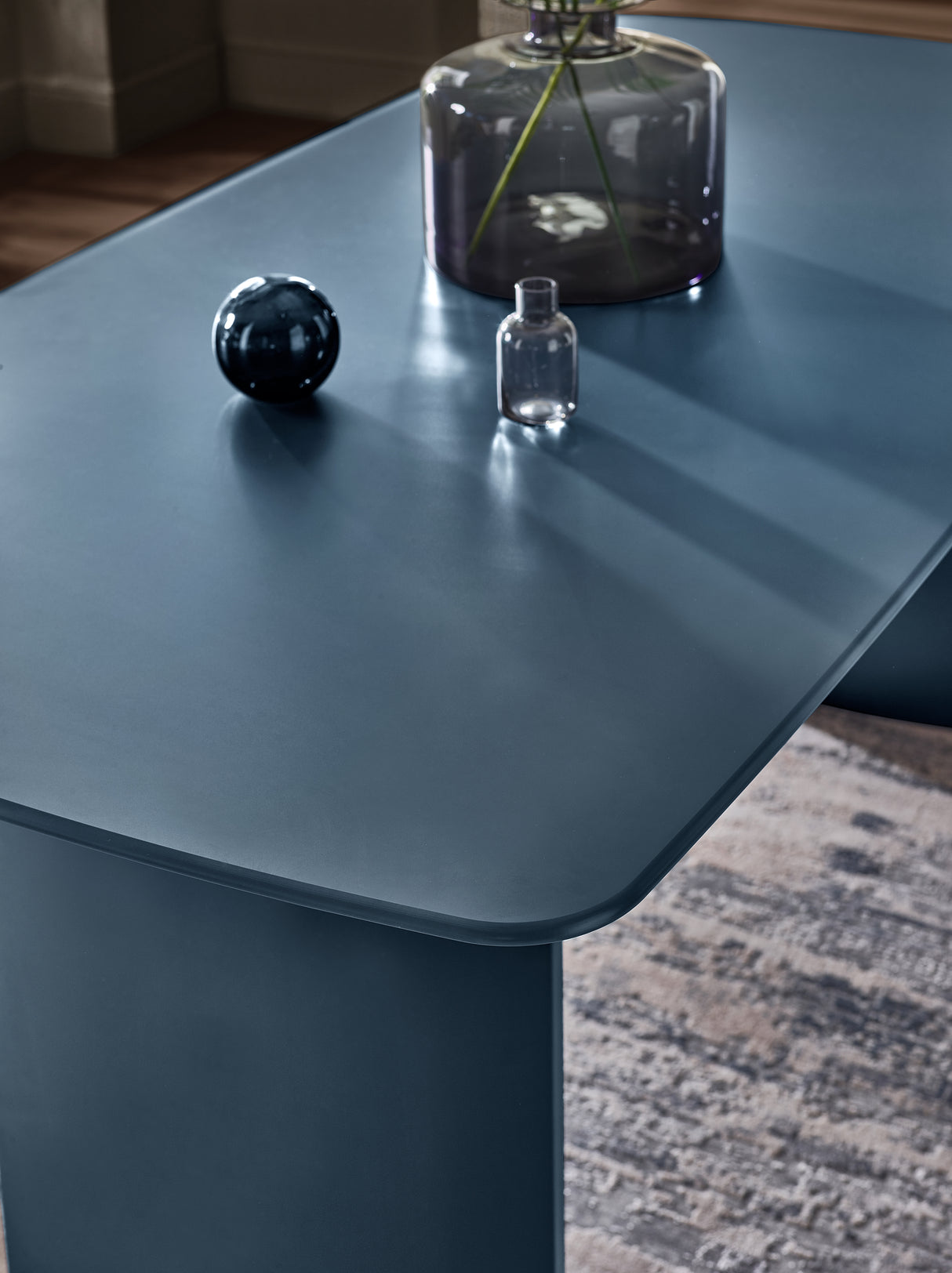 Element Rectangular Glass Table