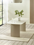 Element Rectangular Glass Table