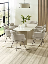 Element Rectangular Glass Table