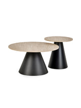 Elgon Round Coffee and Side Table Set