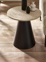 Elgon Round Coffee and Side Table Set