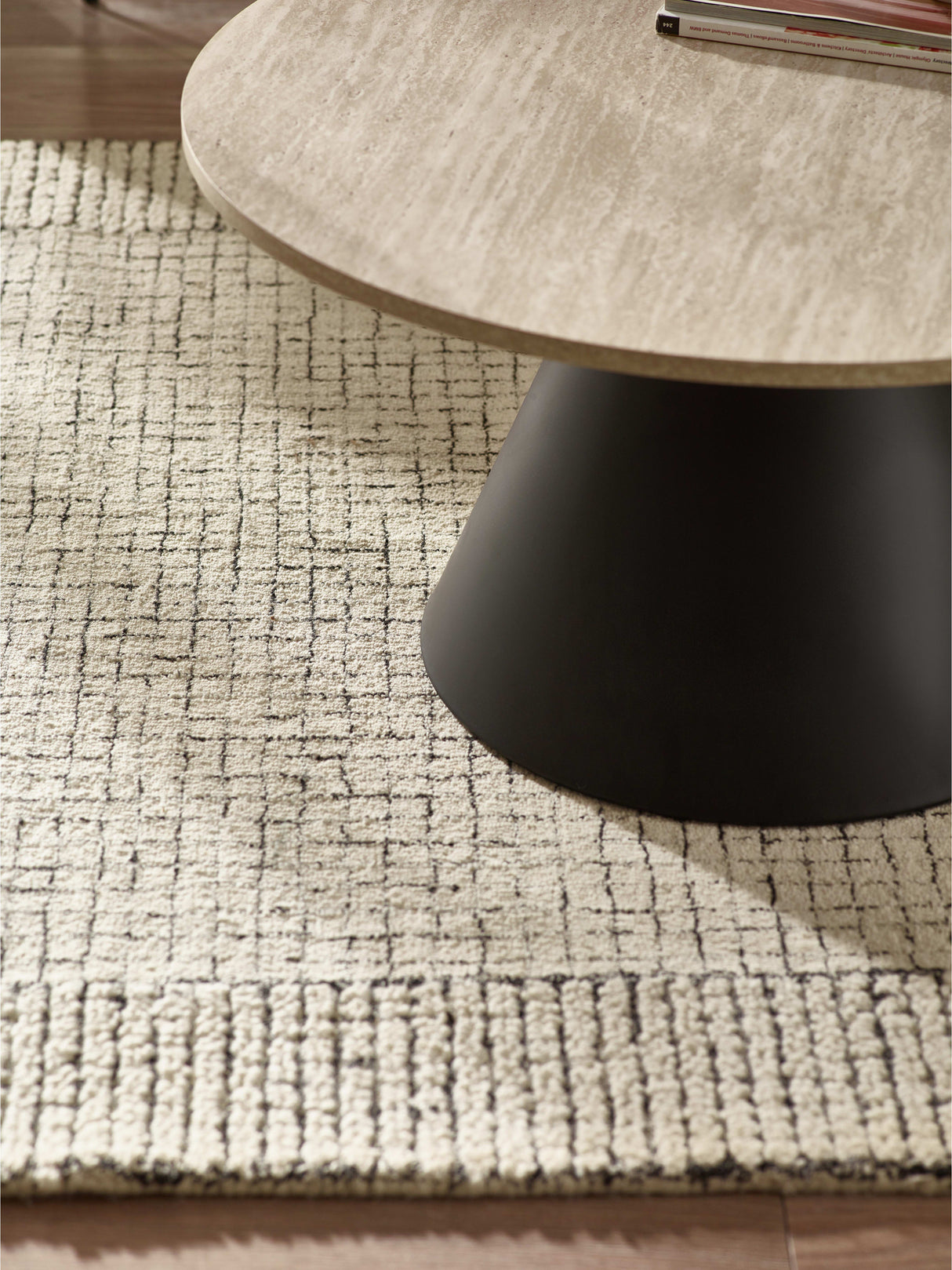 Elgon Round Coffee and Side Table Set