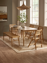 Elodie Folding Rattan Chair (Set of 2)