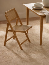 Elodie Folding Rattan Chair (Set of 2)