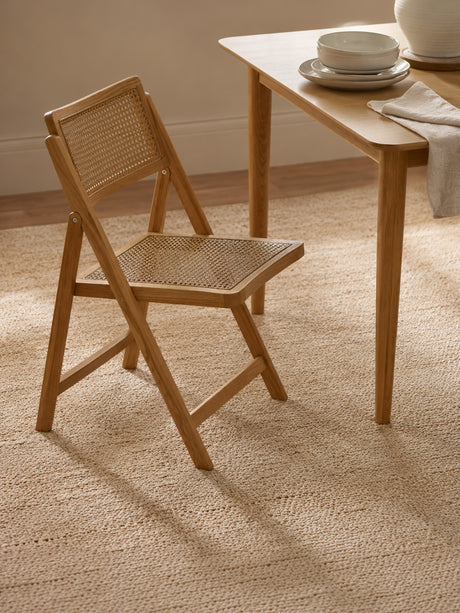Elodie Folding Rattan Chair (Set of 2)