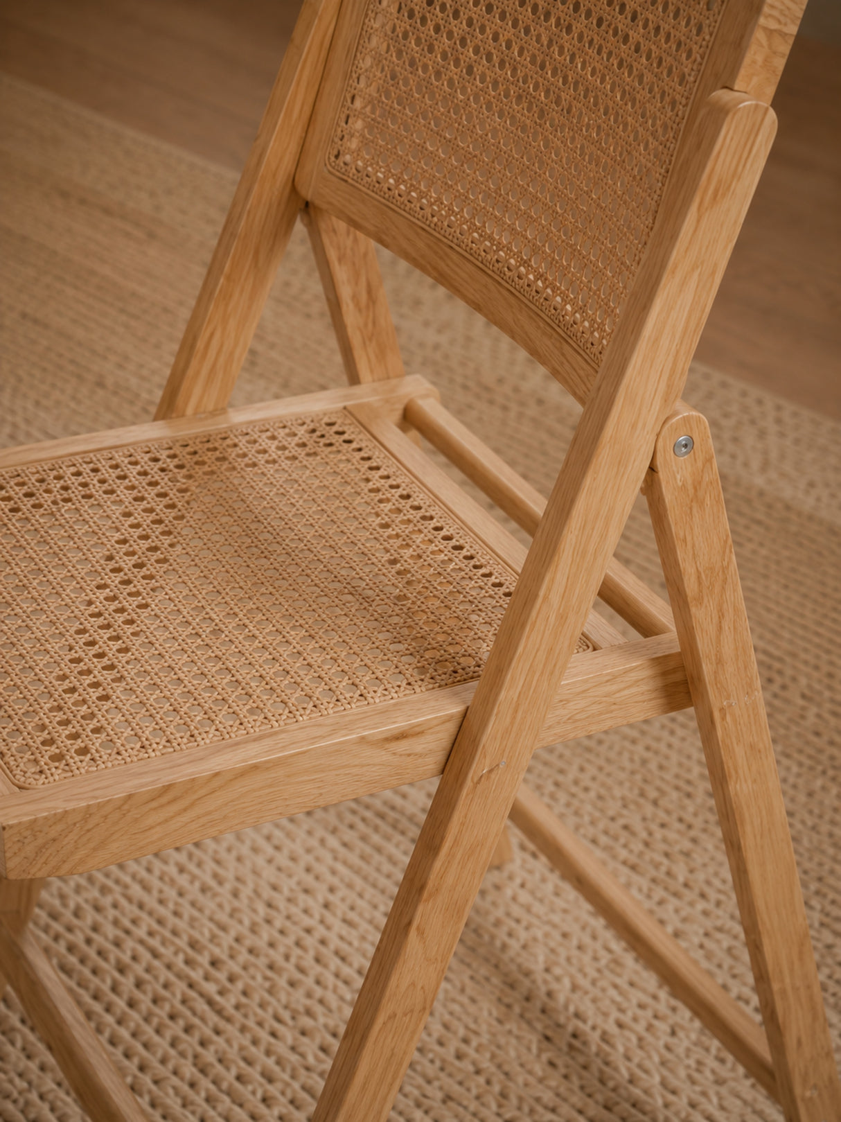 Elodie Folding Rattan Chair (Set of 2)