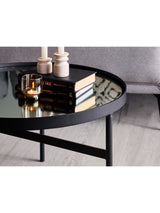 Franki Round Glass Top Coffee Table