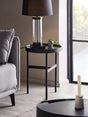 Franki Round Glass Top Side Table