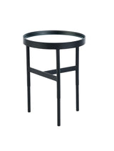 Franki Round Glass Top Side Table