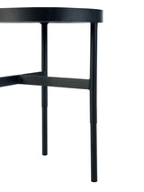 Franki Round Glass Top Side Table