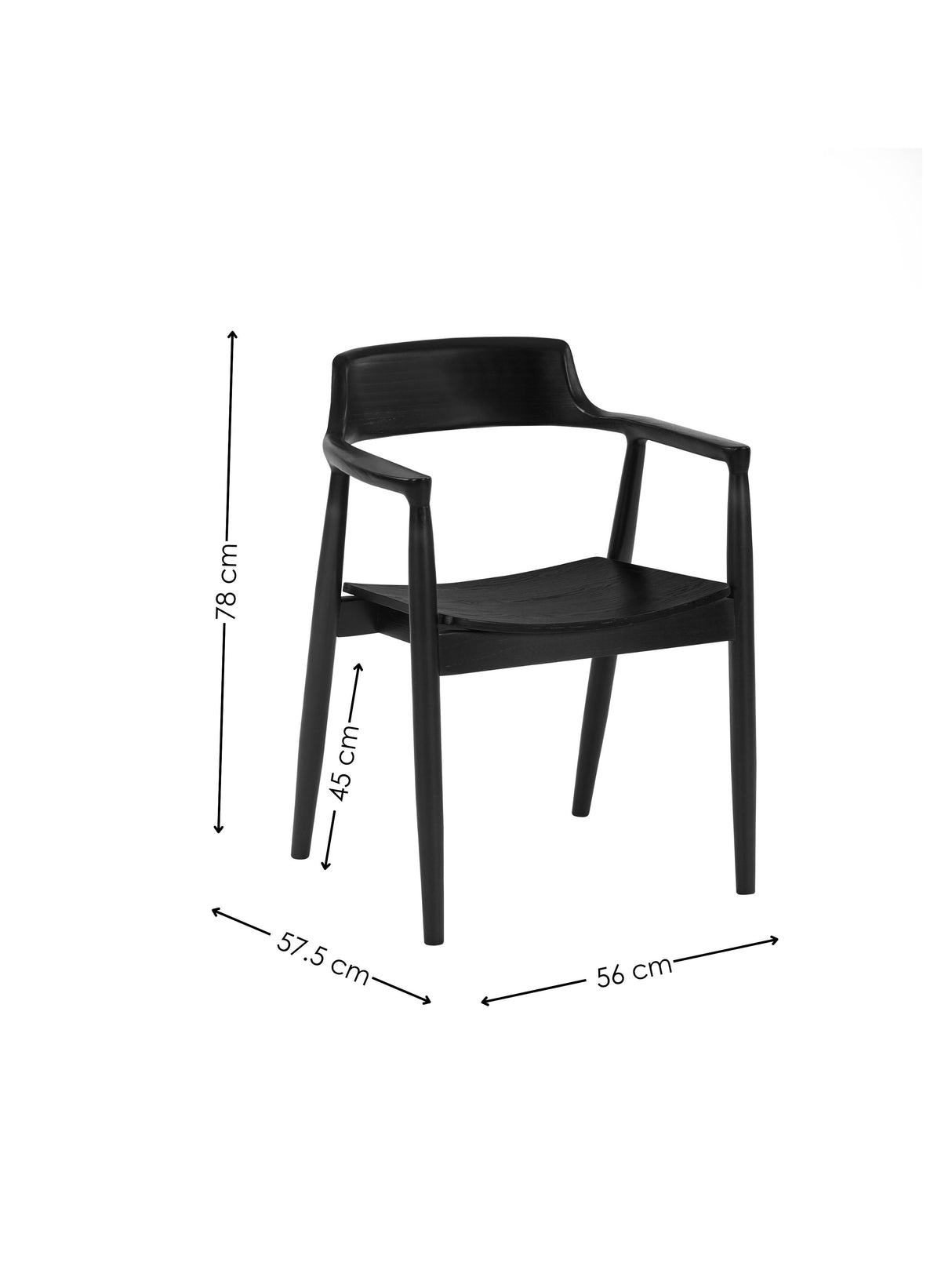 Franklin Dining Chair with Arms (Set of 2)