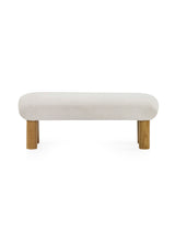 Freya Low Upholstered 2 Seater Bench