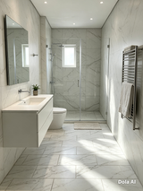 Marble Effect Waterproof ClickLock Flooring