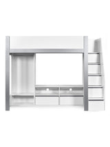 Gaia High Sleeper TV Bed with Stairs