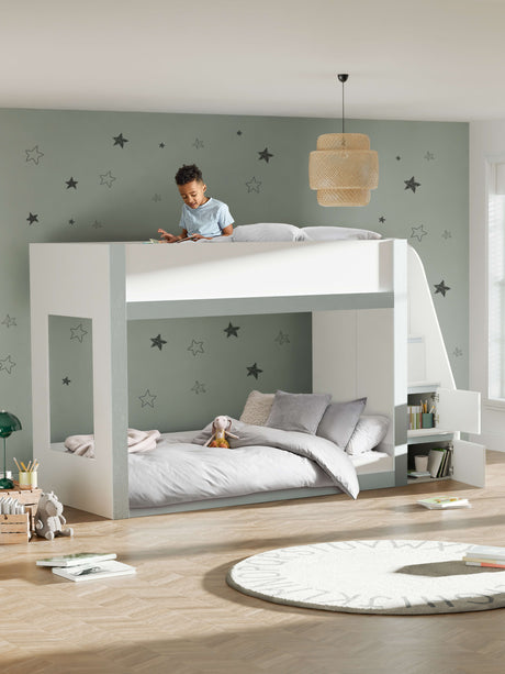 Gaia Bunk Bed with Stairs