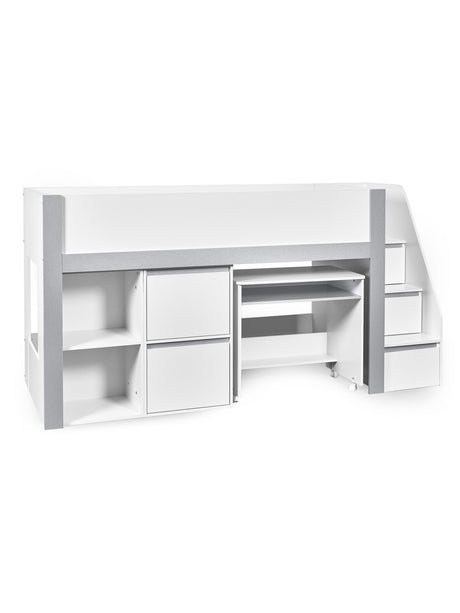 Gaia Mid Sleeper Bed with Stairs