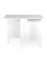 Gatan 2 Seater Compact Drop Leaf Dining Set with Folding Chairs
