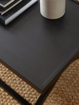 Haddon Rectangular Coffee Table with Cross Leg Base