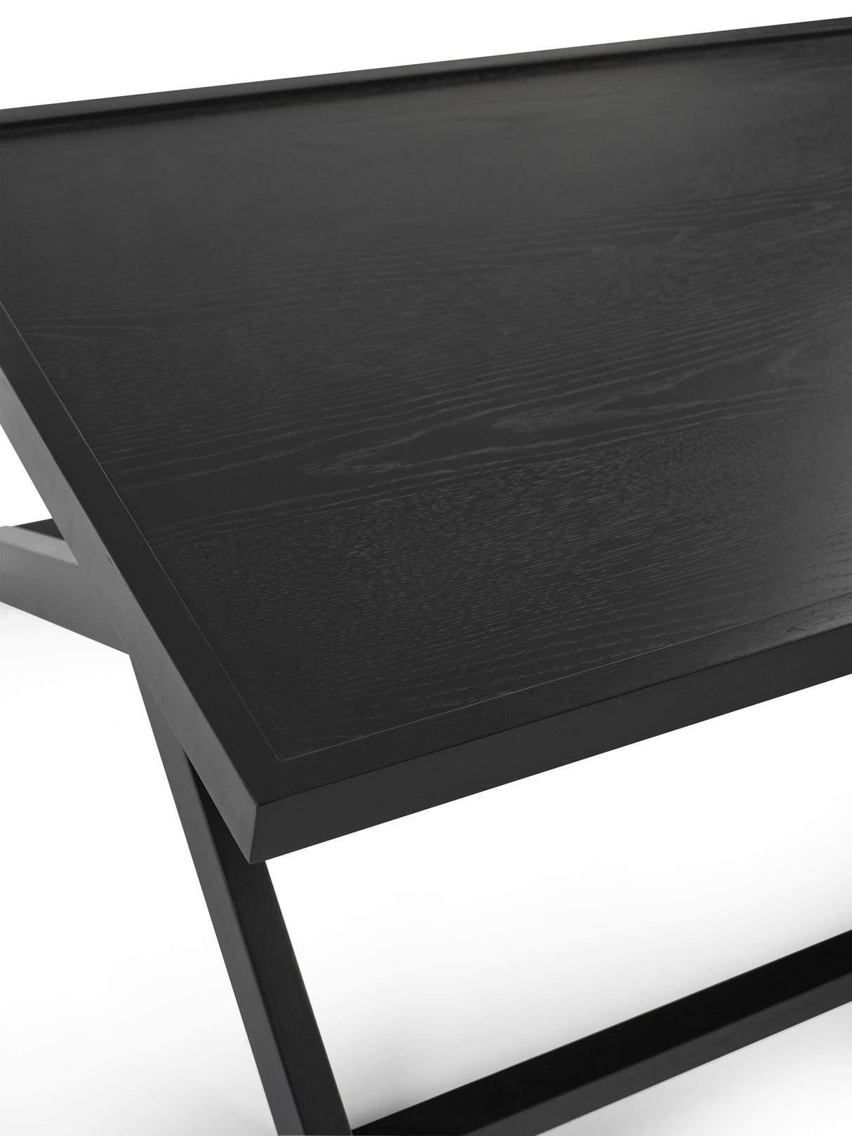 Haddon Rectangular Coffee Table with Cross Leg Base
