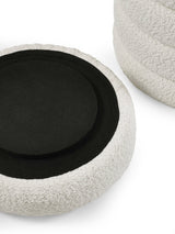 Hailey Upholstered Stacked Storage Ottoman