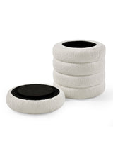 Hailey Upholstered Stacked Storage Ottoman