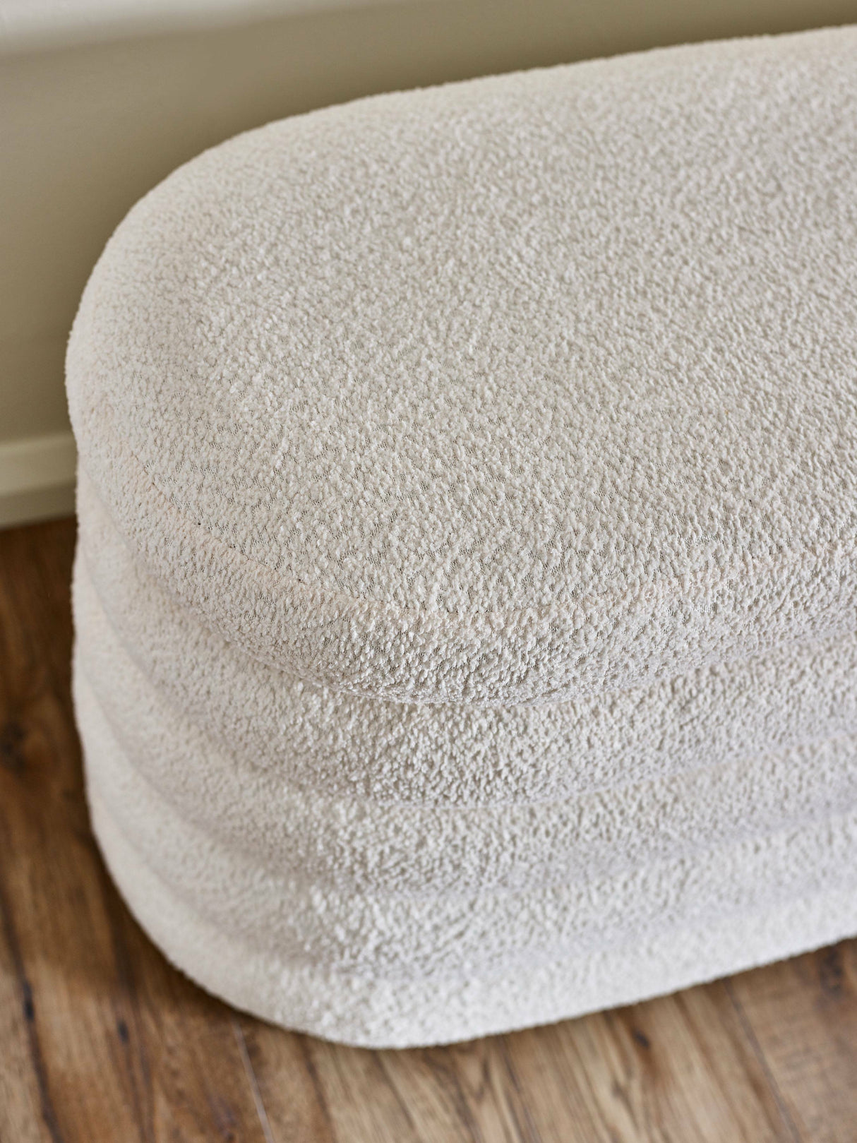 Hailey Upholstered Stacked Storage Bench
