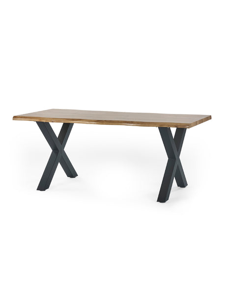 Harvey Live Edge Rectangular 4-6 Seater Dining Table