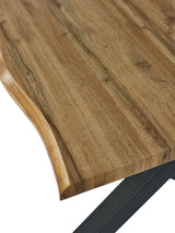 Harvey Live Edge Rectangular 4-6 Seater Dining Table